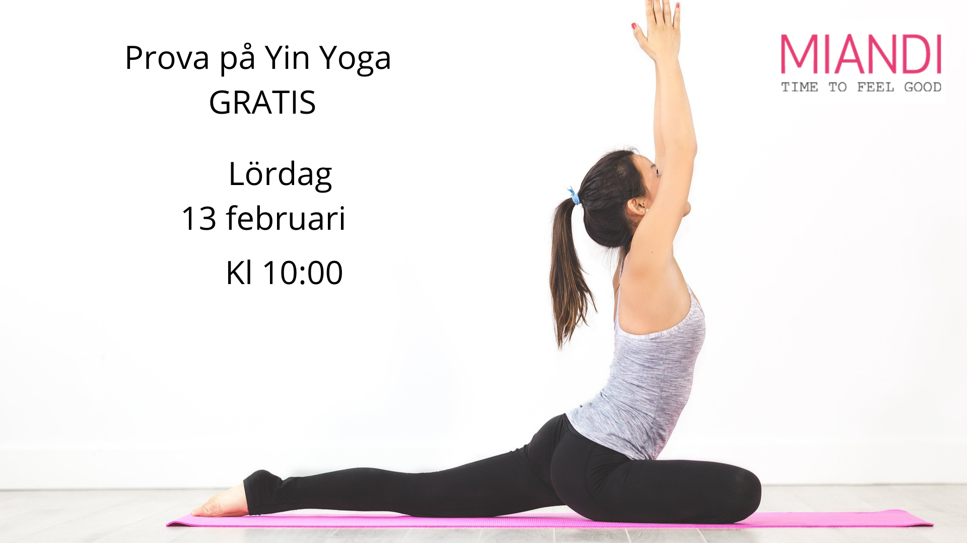 Prova på Yin Yoga gratis FULLBOKAT