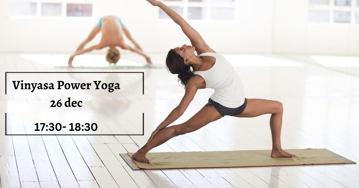 Vinyasa Power Yoga 26 dec
