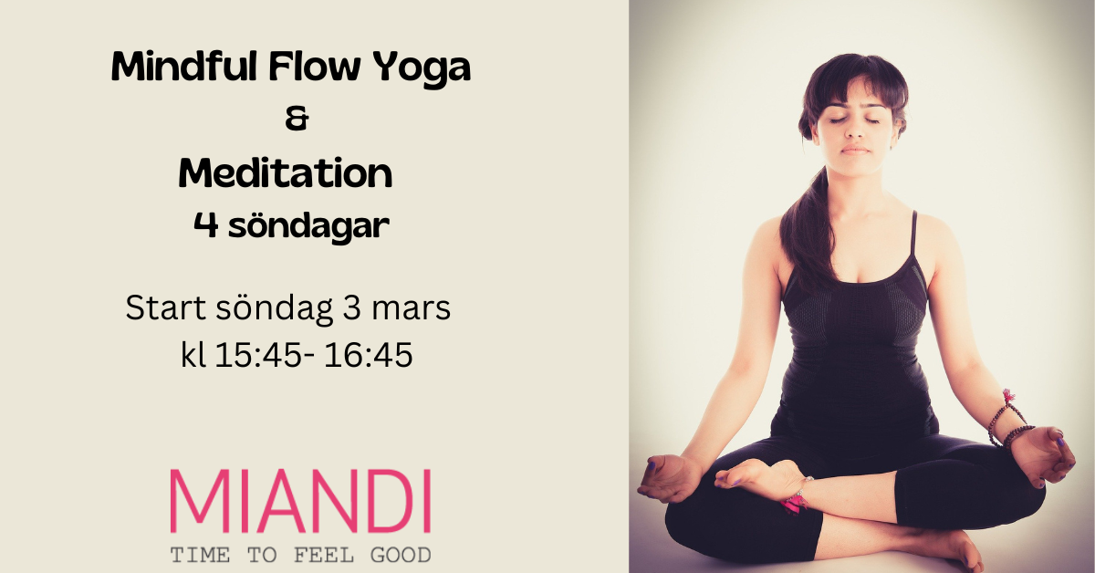 Mindful Flow Yoga & Meditation  4 söndagar