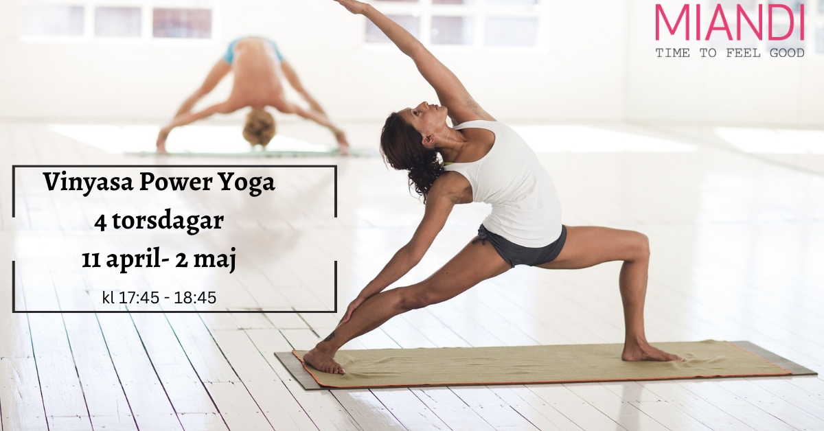 Vinyasa Power Yoga 4  torsdagar