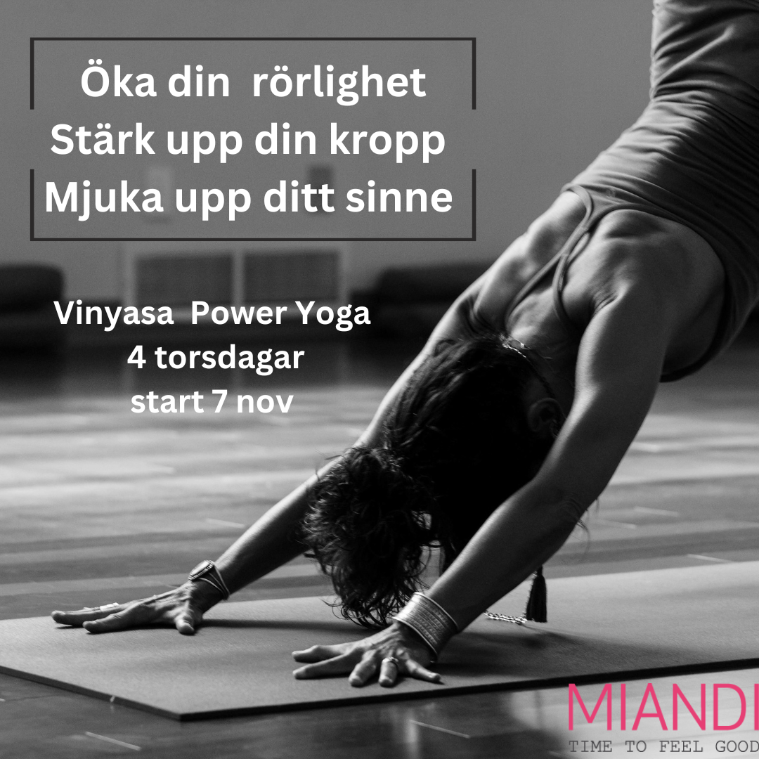 Vinyasa Power Yoga 4  torsdagar